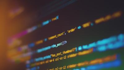 Code on screen representing Drupal security